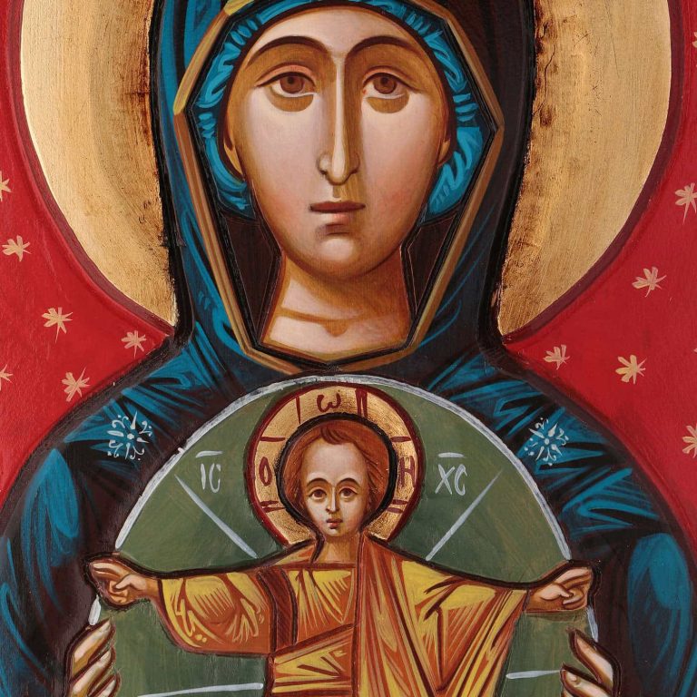 Icone de la Vierge a lenfant