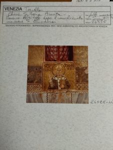 Archives photographique de la Surintendance aux paysages de Venise, Palais des Doges, Piazza San Marco, Venise, Italie.