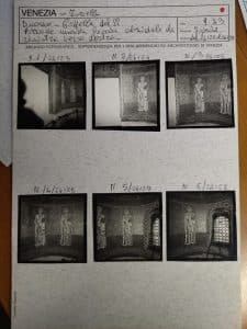 Archives photographique de la Surintendance aux paysages de Venise, Palais des Doges, Piazza San Marco, Venise, Italie.